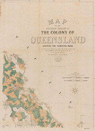 Queensland pastoral runs in 1872